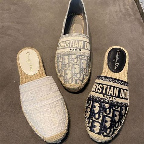 dior shoes espadrilles|christian dior sandals women.